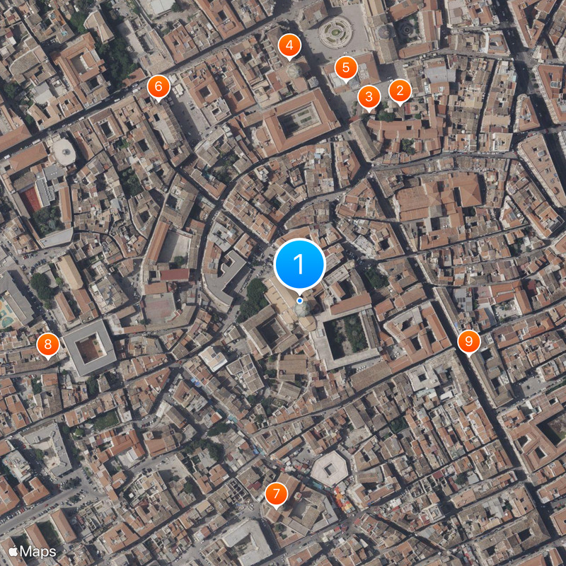 Church of the Gesù Map