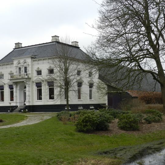 Dwarshuisboerderij, bijschuur