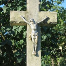 Kříž pod hřbitovem v Braňanech