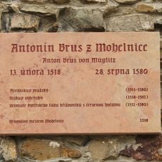 Pamětní deska v Mohelnici na Kostelním náměstí