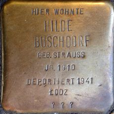 Hilde Buschdorf geb. Strauss