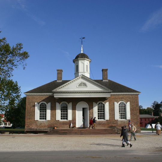Colonial Williamsburg Courthouse