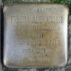 Stolperstein für Frieda Alexander