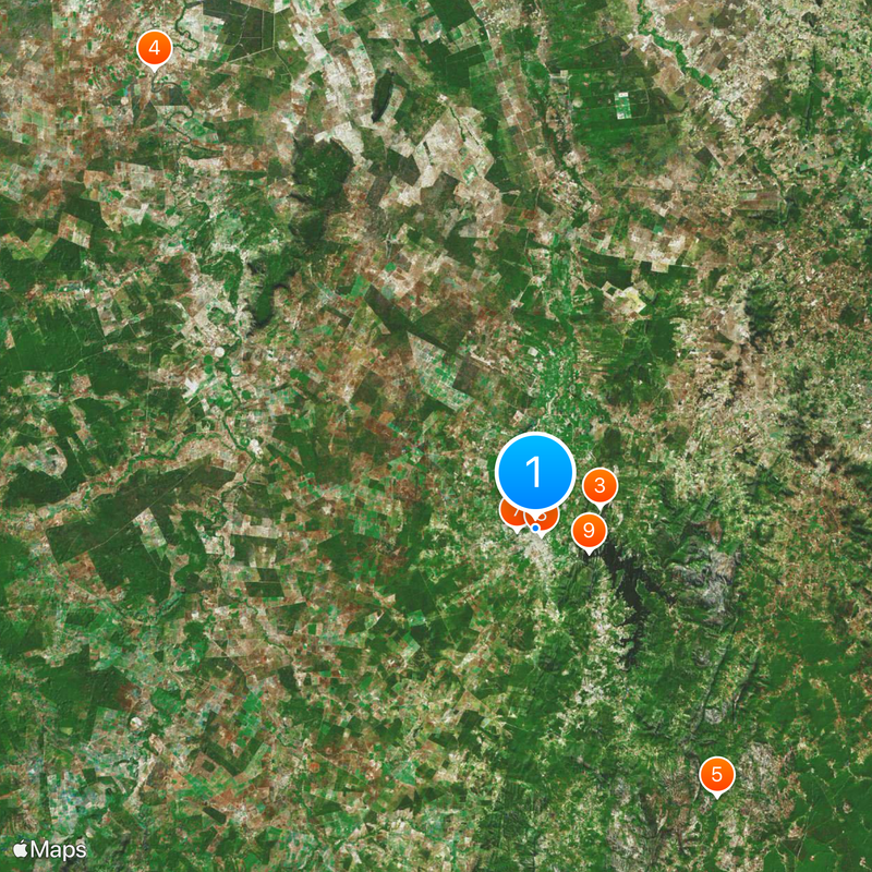 Janaúba Map