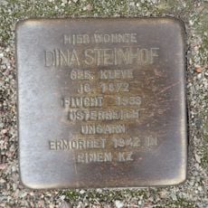 Stolperstein dedicated to Dina Steinhof