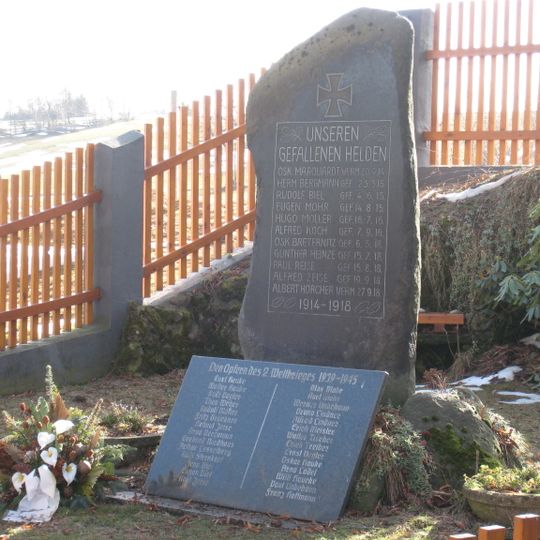 War memorial Unterhain