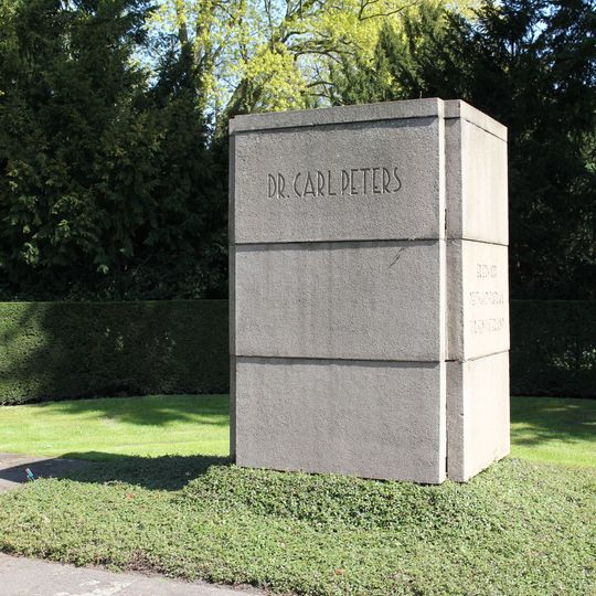 Tomb for Carl Peters
