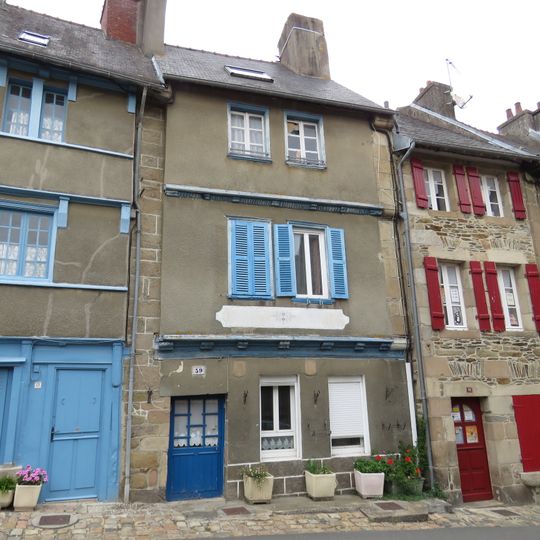 Maison à pans de bois, 59 rue Ernest Renan