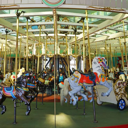 Carrusel Looff de Santa Cruz