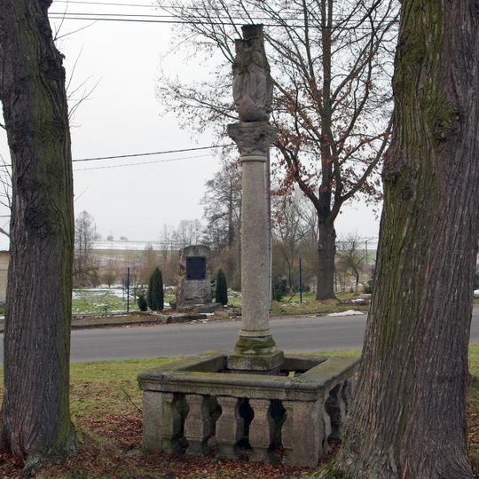 Maria column in Milhostov