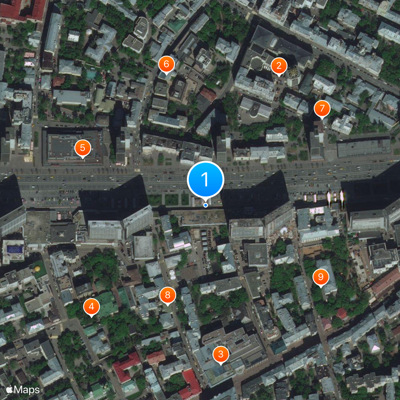 Nowy Arbat Mapa