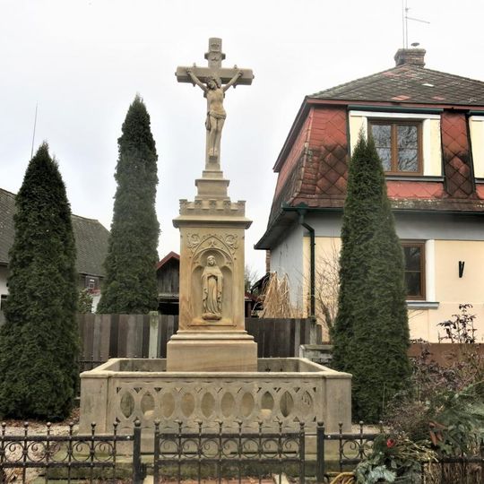 Kříž u domu 48 v Zámostí