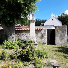 Cross in K Lomu street, Husinec
