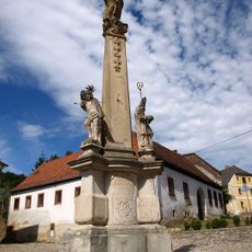 Maria column in Úterý