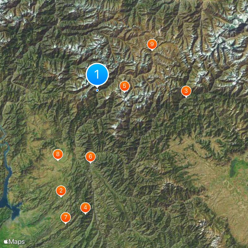 Kaghan Valley Map
