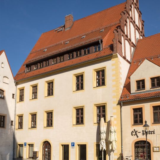 Balkendecken im Erdgeschoss Petriplatz 7