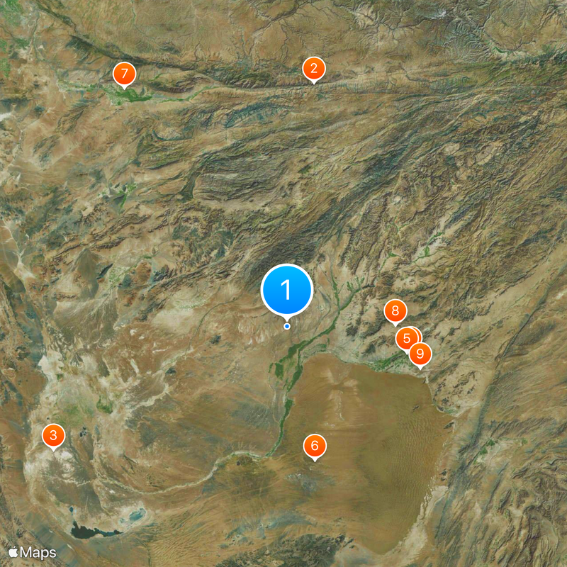 Camp Leatherneck Map