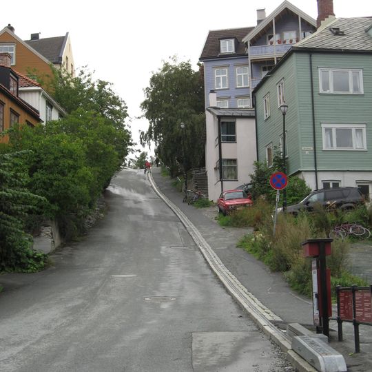 Rowerowa winda w Trondheim