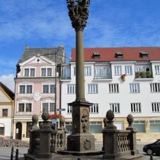 Holy Trinity column in Náchod