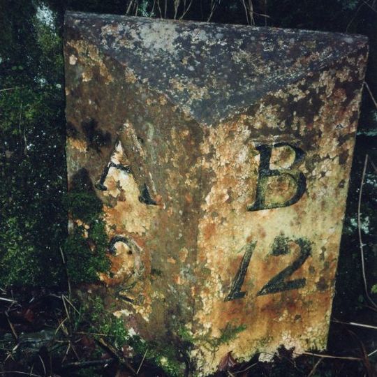 Milepost 40 Metres North Of Entrance To Heckley House
