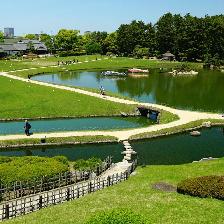 Korakuen-trädgården