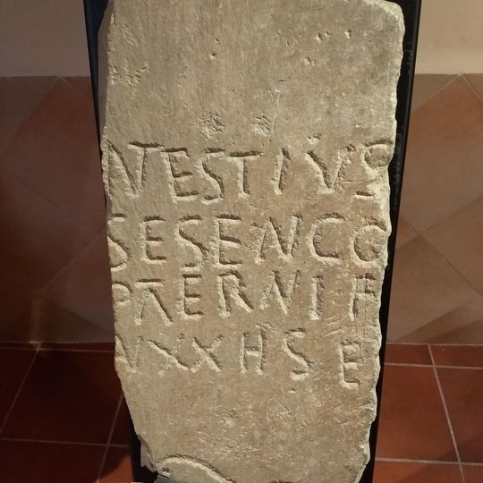 Stele funeraria di Antestio Sesenco