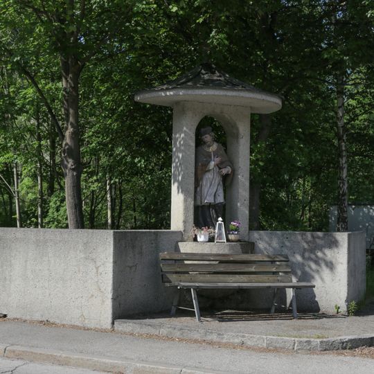 Bildstock hl. Johannes Nepomuk, Innbrücke, Ried im oberen Inntal