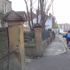 Gate Piers And Garden Wall To Number 36