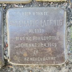 Stolperstein en memoria de Annemarie Ladewig