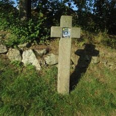 Kříž na křížové cestě u Počepic - 1. zastavení