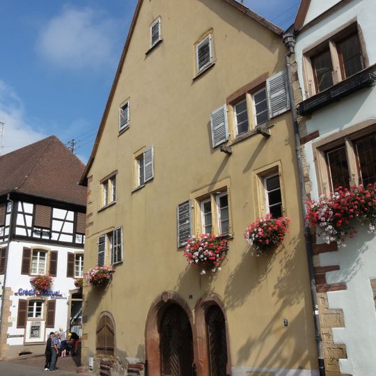 Maison au 1, place Château-Saint-Léon à Eguisheim