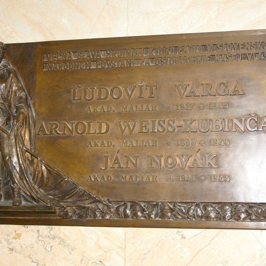 Umelecká beseda, tabuľa pamätná