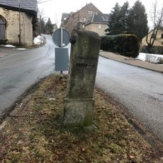 Kgl.-sächs. Postmeilenstein Crottendorfer Straße