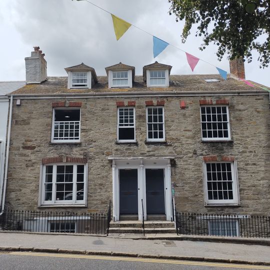 Nos.56 And 58 And Attached Steps, Forecourt Walls And Railings