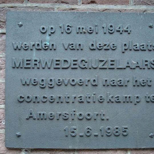 Plaquette voor Merwedegijzelaars