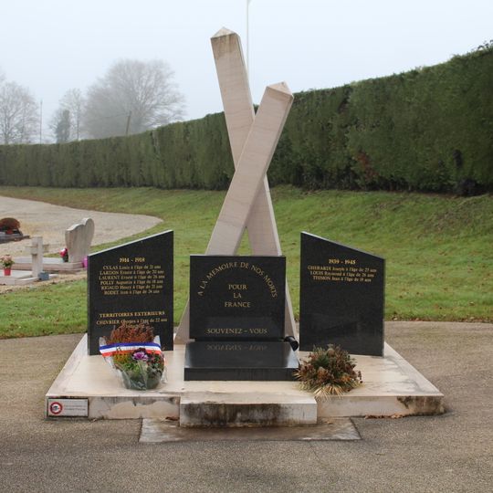 War memorial of Péronnas Cemetery