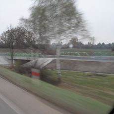 Most silnice I/4 přes cestu Radobytce - Obora u Radobytec