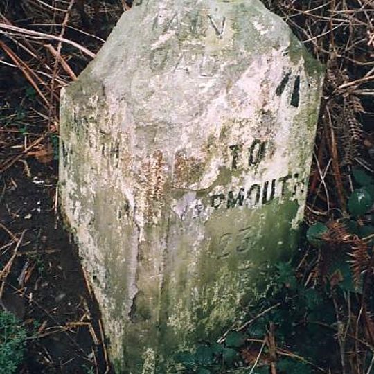 Milestone, c.50yds E of Holgate Rd
