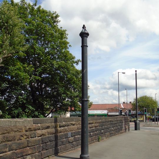 Sewer Vent At Corner Of Thomas Lane