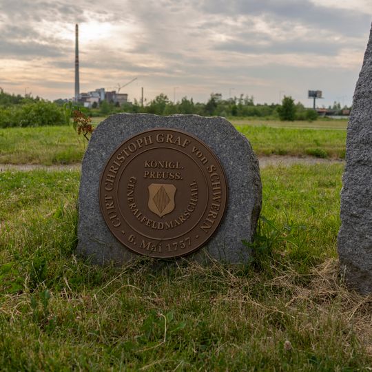 Pomník polního maršála Curtha Christopha von Schwerin ve Štěrboholích