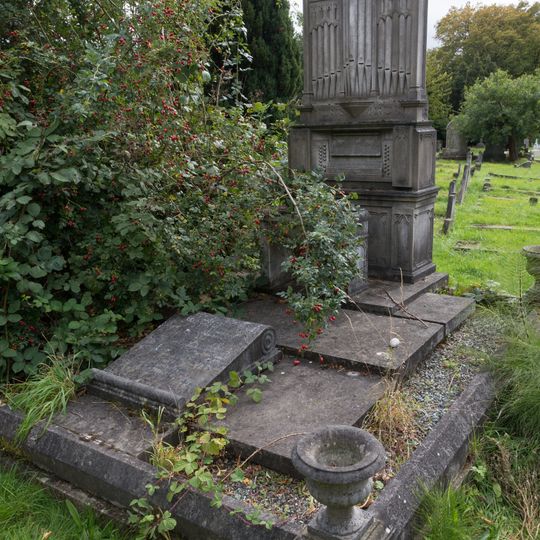 Tomb Of Charles Barritt In Hampstead Cemetery