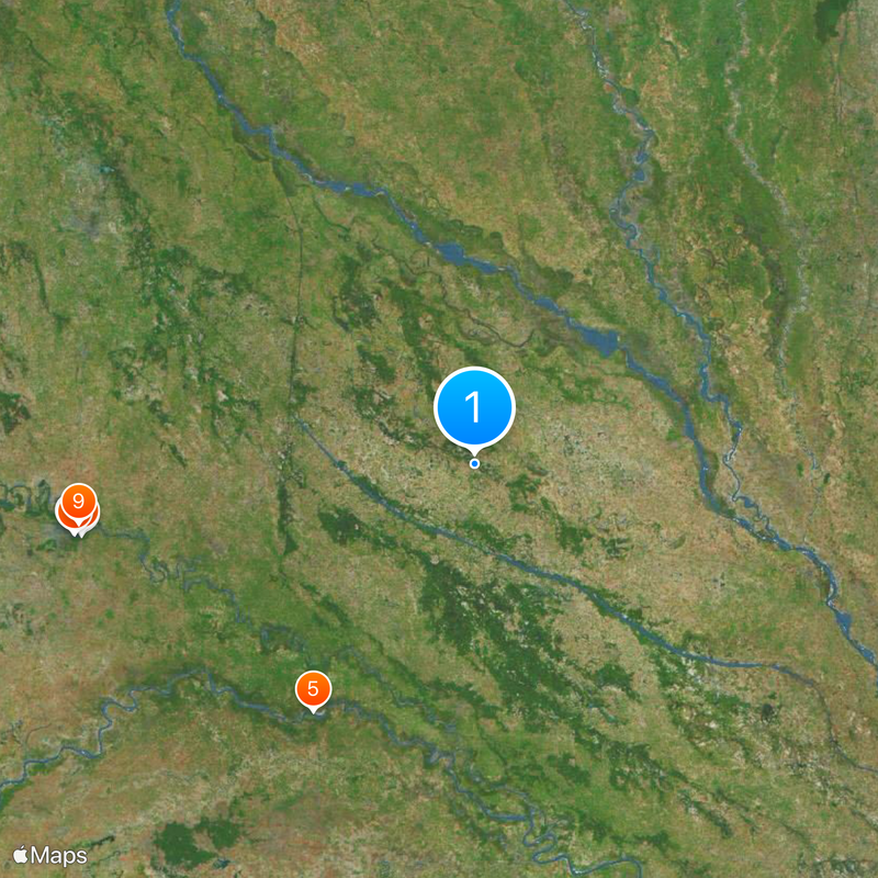 Grand Trunk Road Map