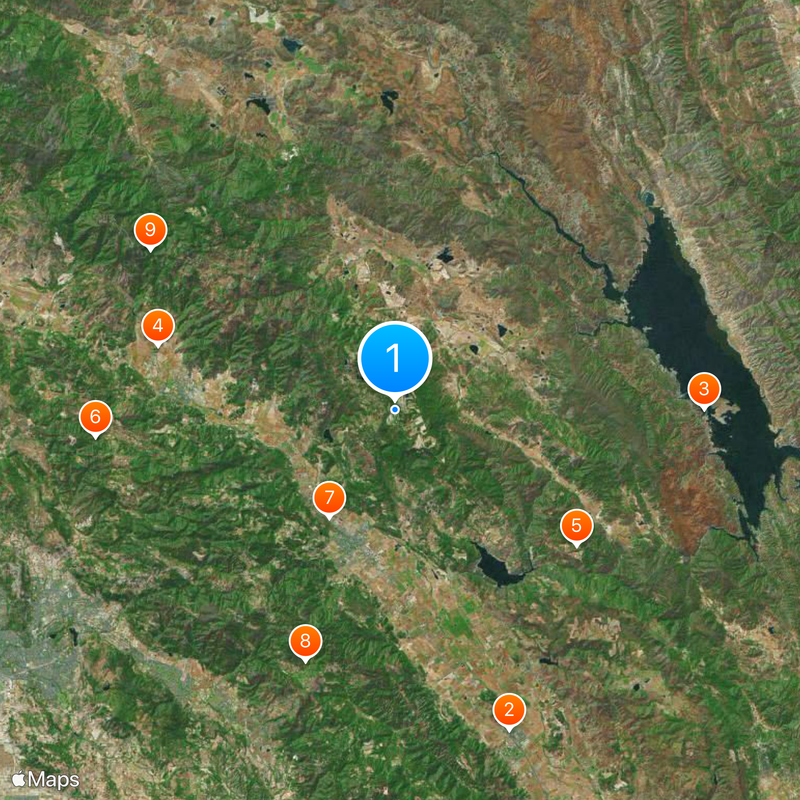 Pacific Union College Map