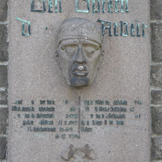 Denkmal für verunglückte Steinbrucharbeiter Kobershainer Straße 2