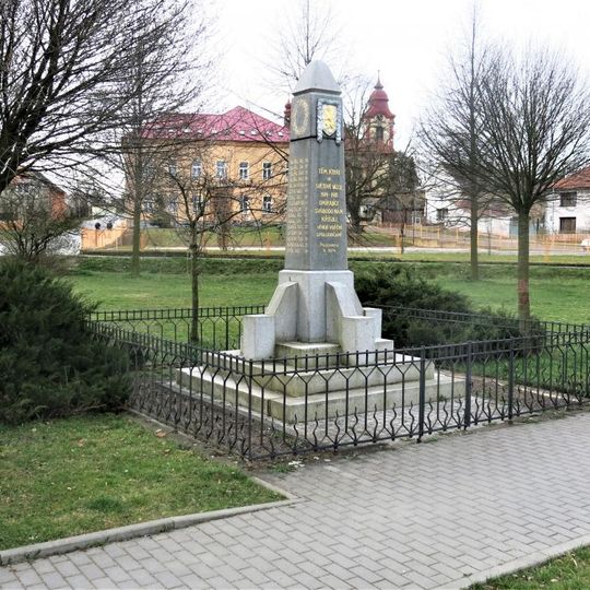 Pomník padlým v 1. světové válce v Ledčicích