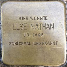 Stolperstein à la mémoire d’Else Nathan