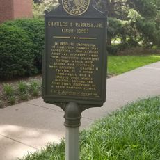 Charles H Parrish Junior Historical Marker