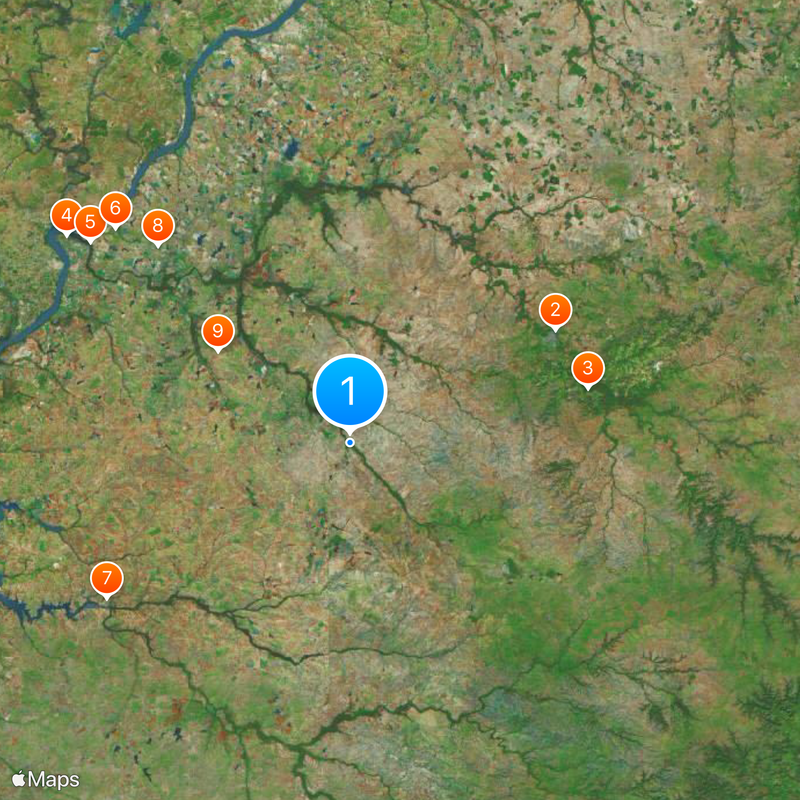 Artigas Department Map