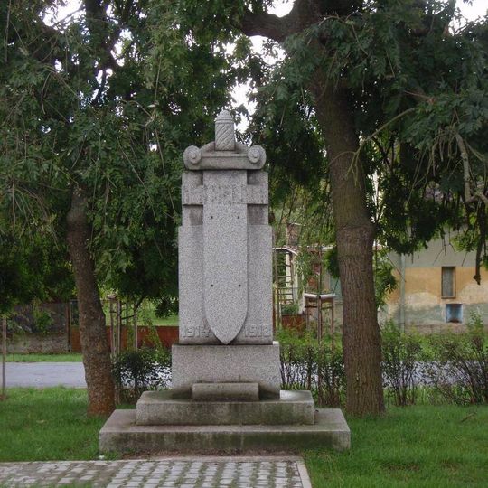 Pomník padlým v 1. světové válce ve Hlubanech