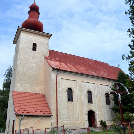 Kostol sv. Egídia a cintorín, kostol